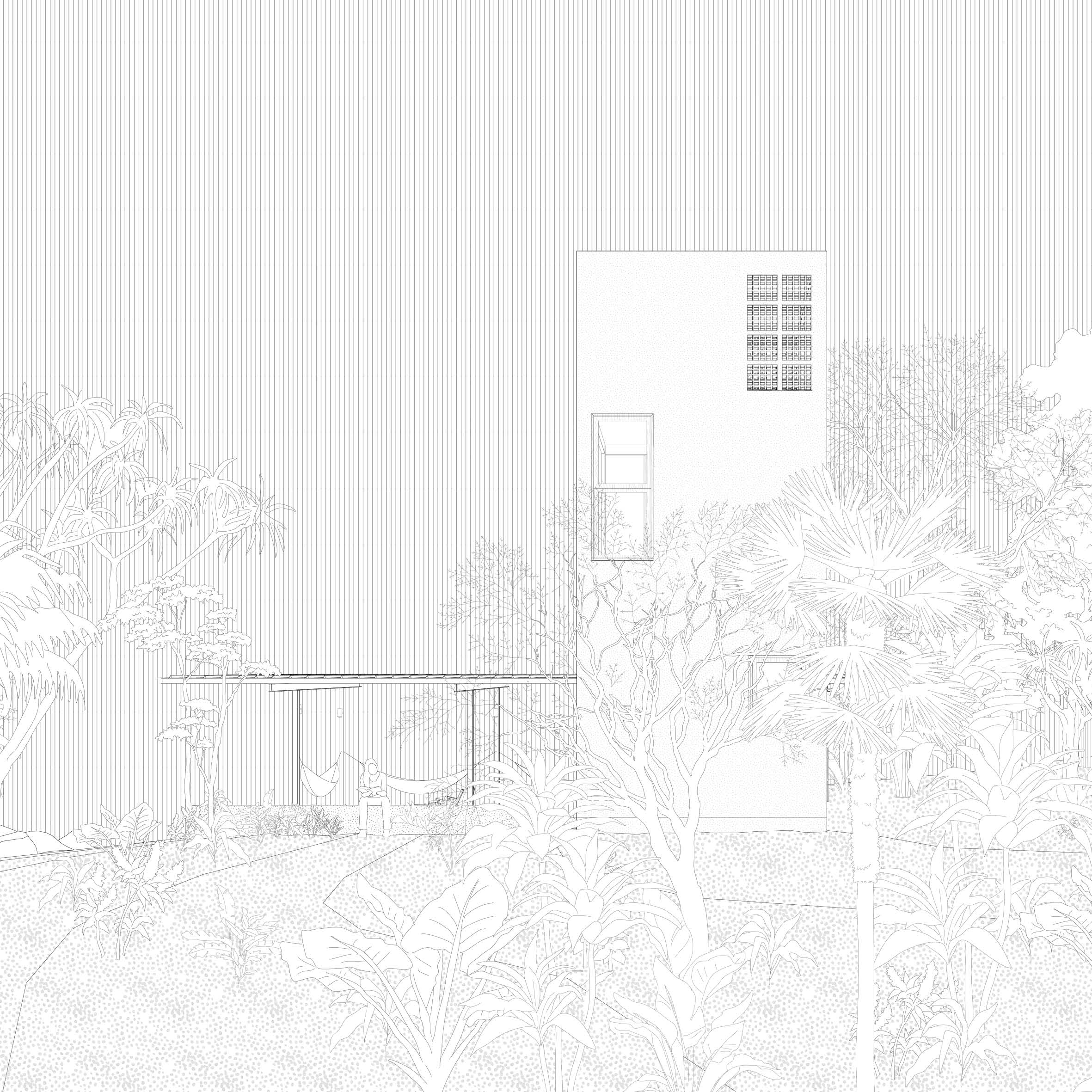 Drawings for ‘Casa Atelier e Torre’